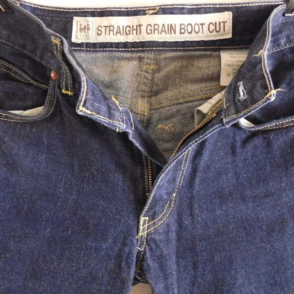 442912...Gap Straight leg Jeans Size 26Wx32L